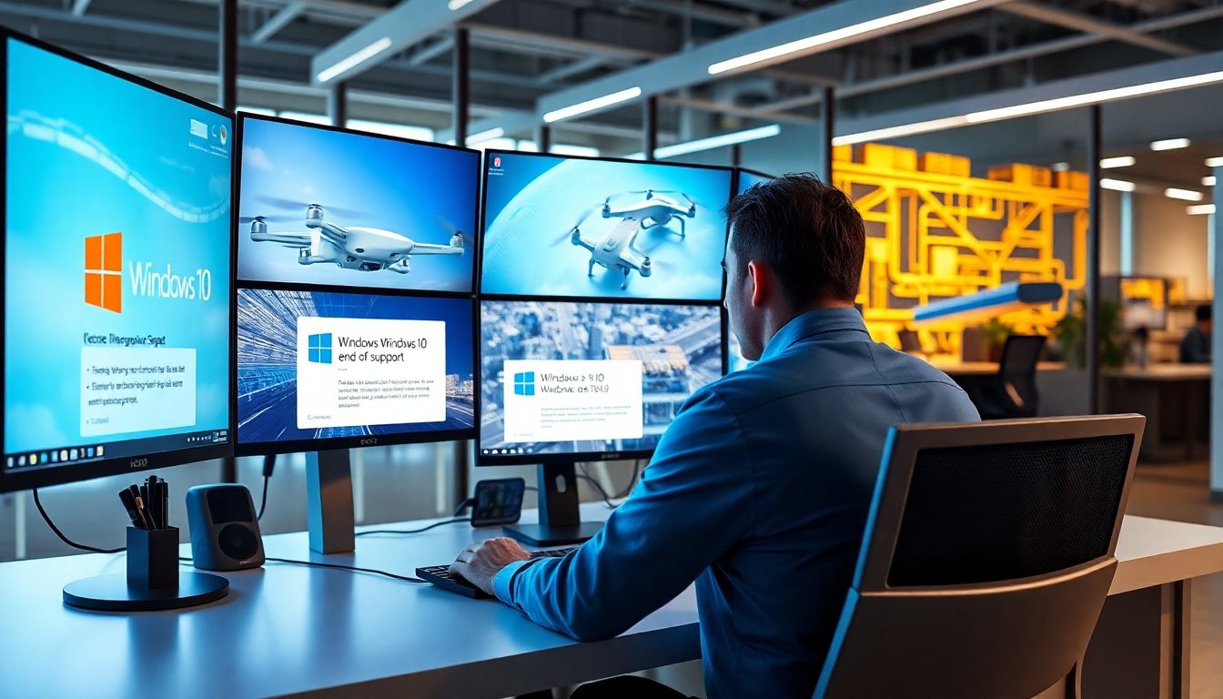 2025年10月のWindows 10サポート終了が物流DXにもたらす影響と対策
