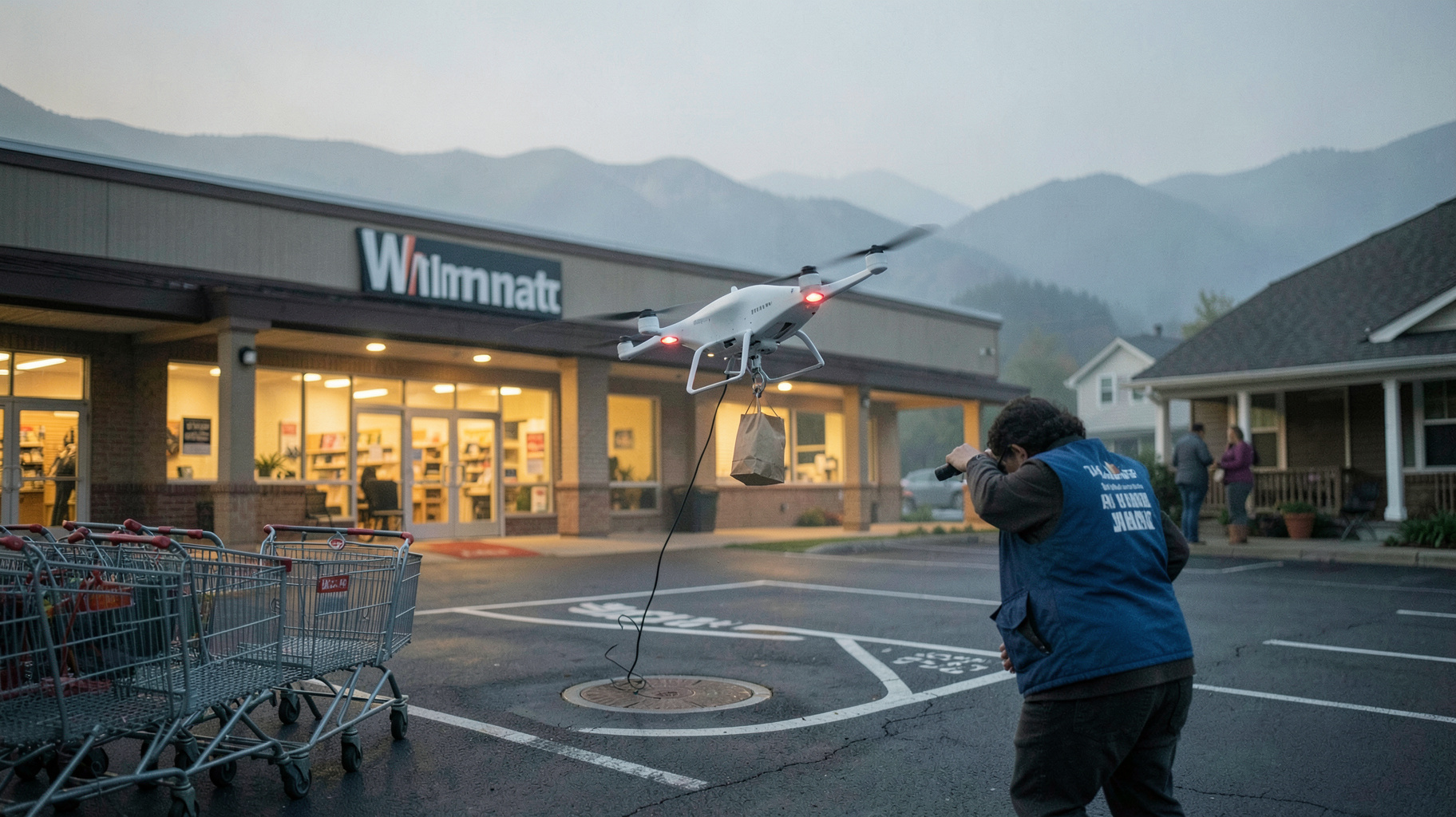 Walmart×Wing、2027年に米20都市圏へドローン配送を拡大する狙い