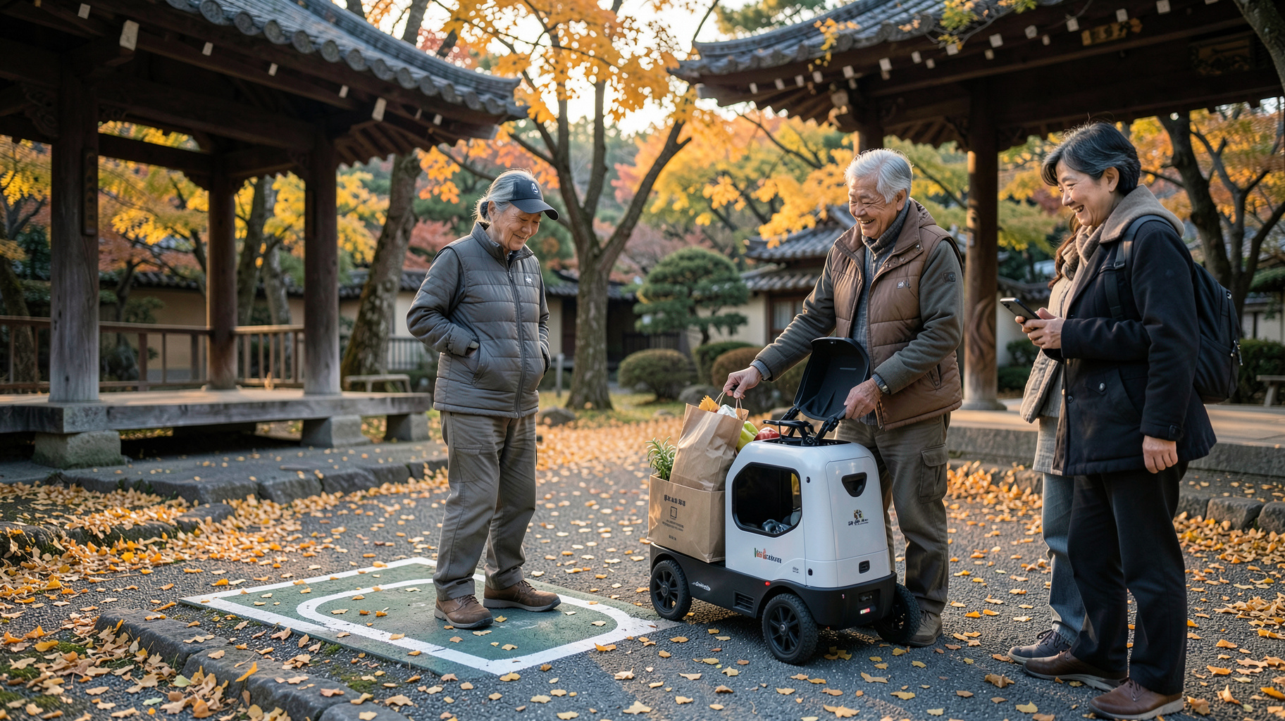韓国・忠州市がドローンと配送ロボットを連携実証、観光地と過疎地で試す物流の新しい形