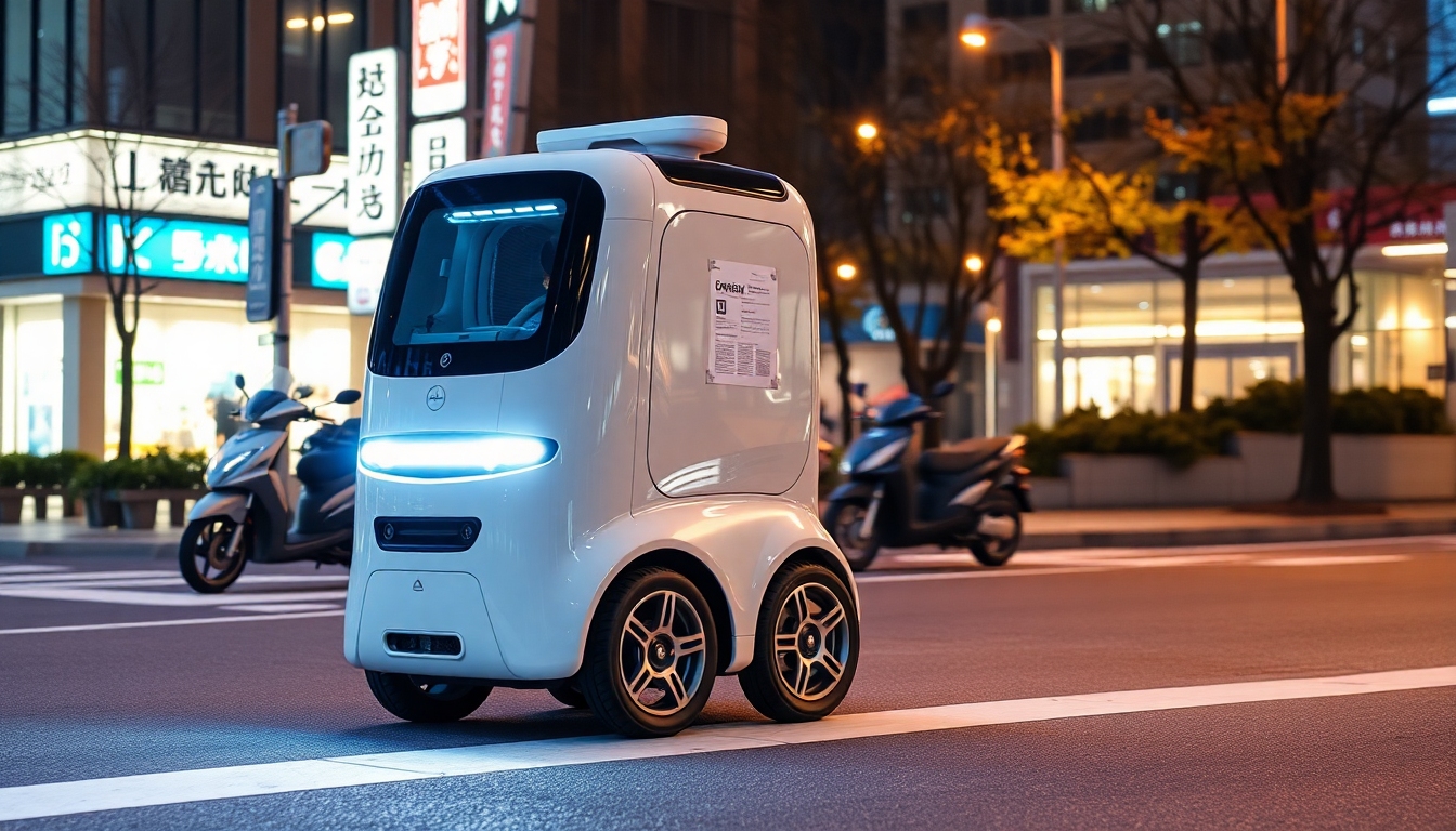 名古屋市で自動配送ロボットの公道走行実証実験が拡大